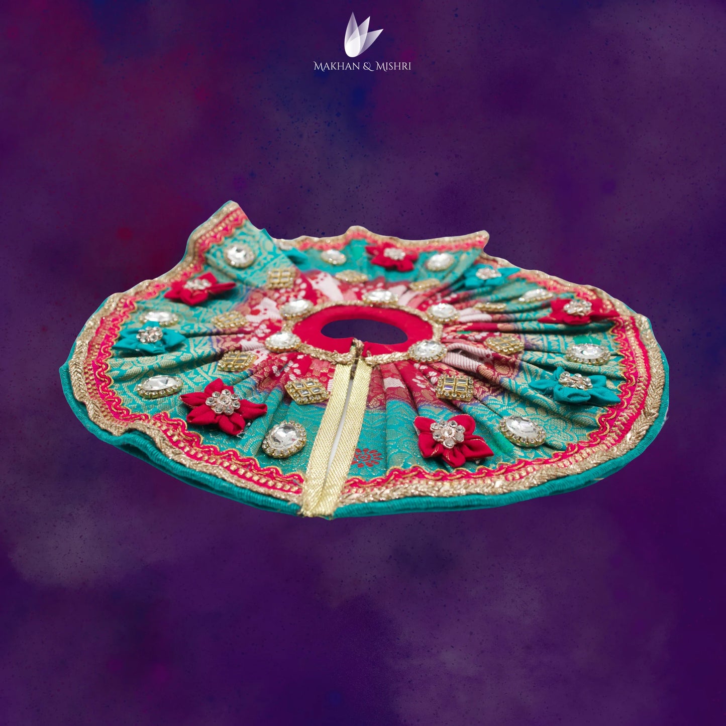 Regal Azure Majesty Laddu Gopal Dress